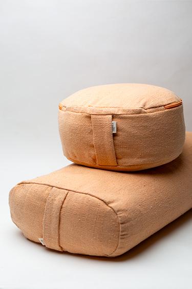 COUSSIN RECTANGLE BOLSTER ET ZAFU – méditation et relaxation – Mahola
