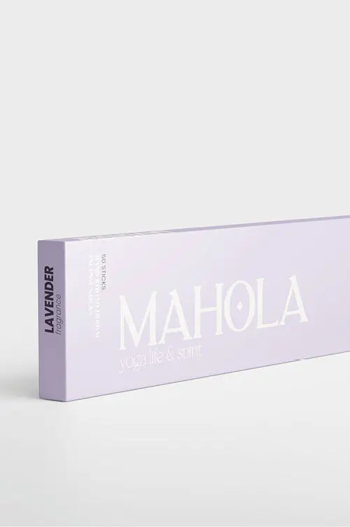 Accessoire yoga BÂTONNETS D'ENCENS LAVANDE – coton bio – Mahola