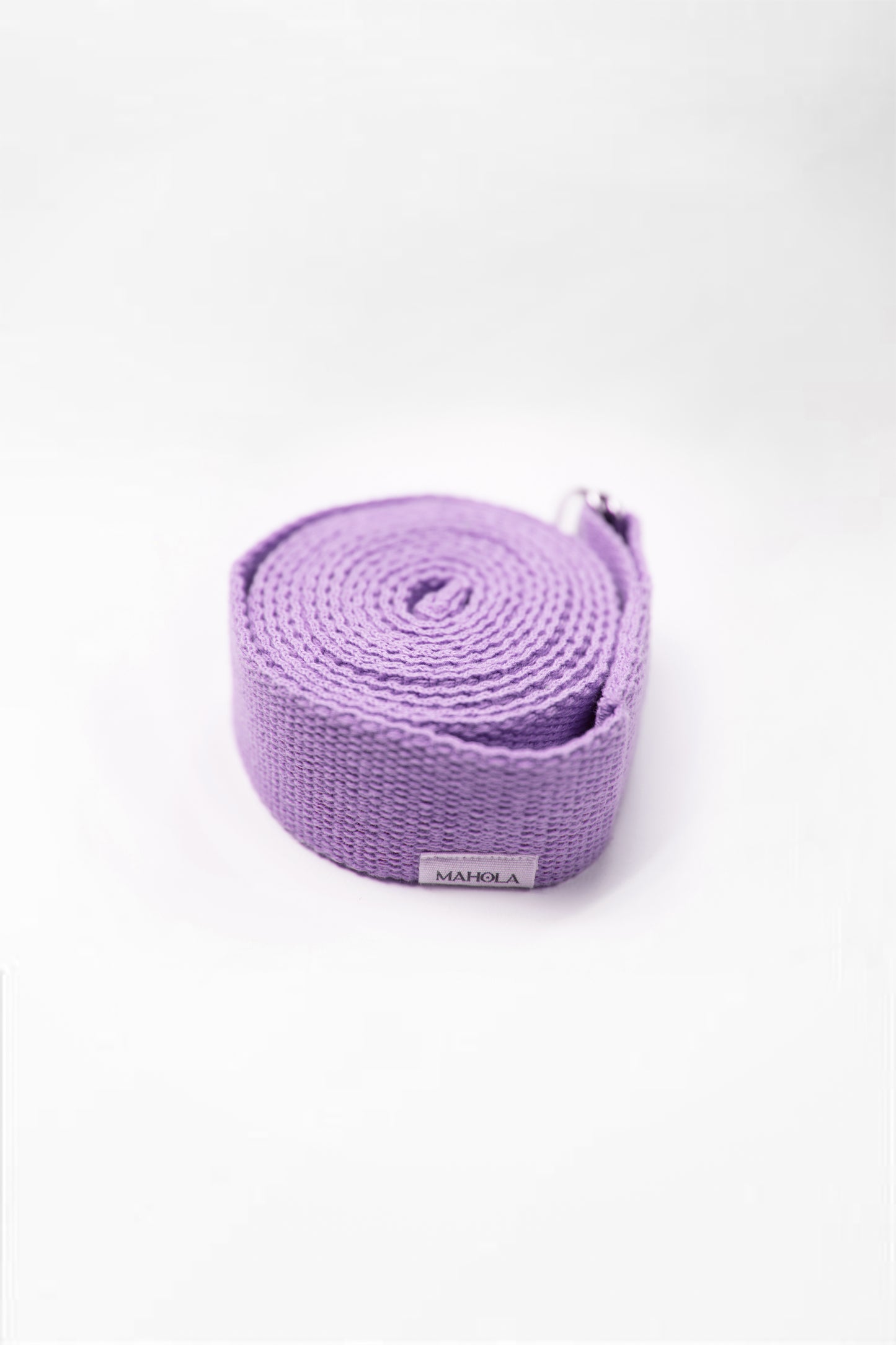 Sangle de yoga pour soutenir l’alignement du corps.