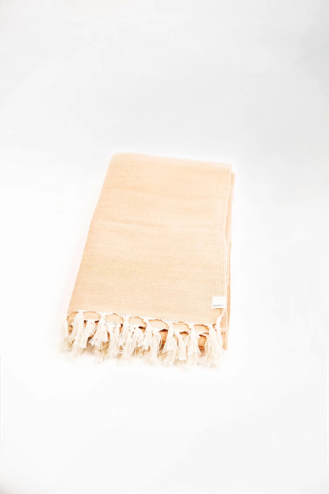 Accessoire yoga COUVERTURE COTON – vue pliée – coton bio – Mahola