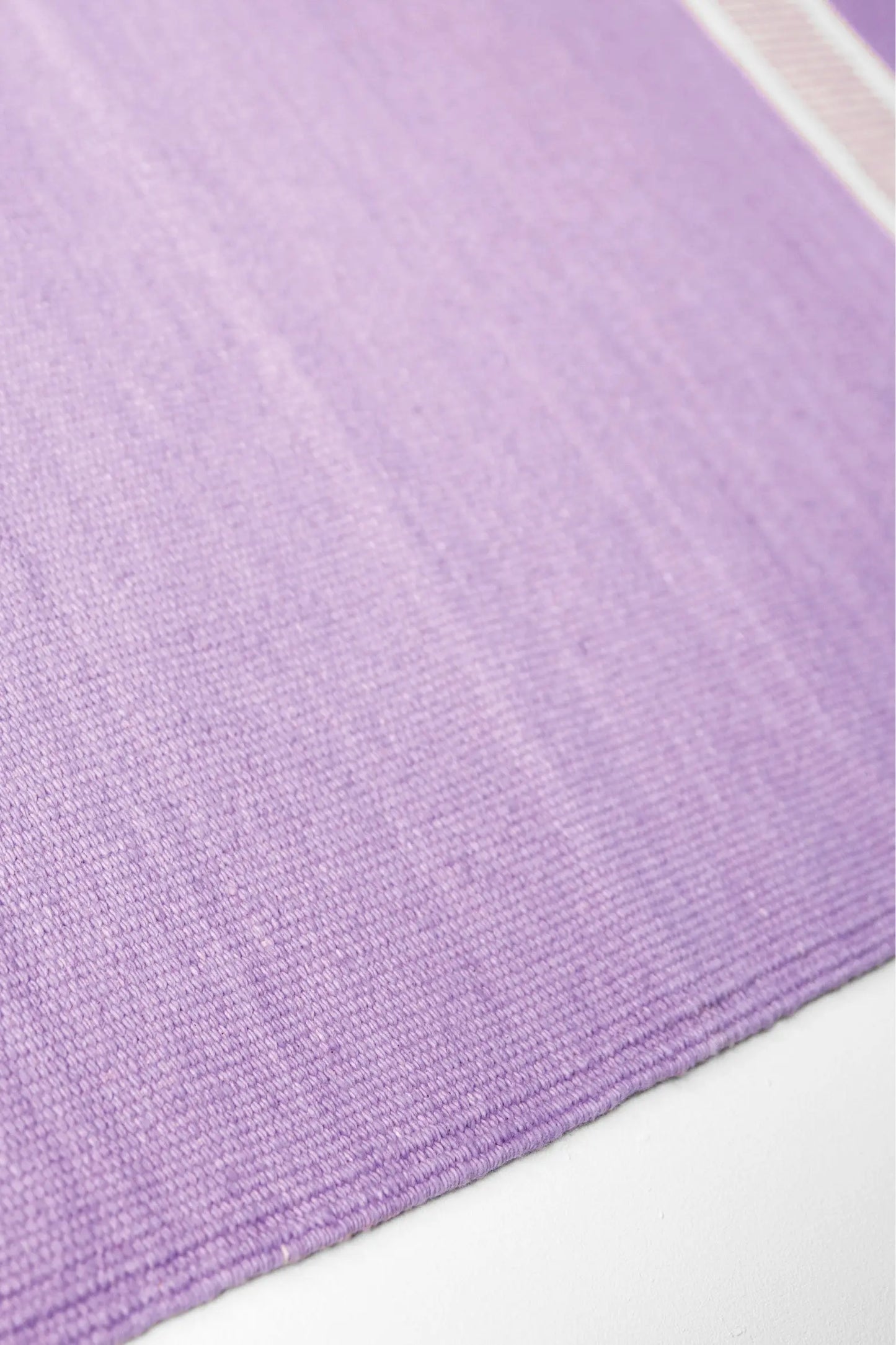 Détail texture VIRAT HERBAL – coton bio tissé main – Mahola