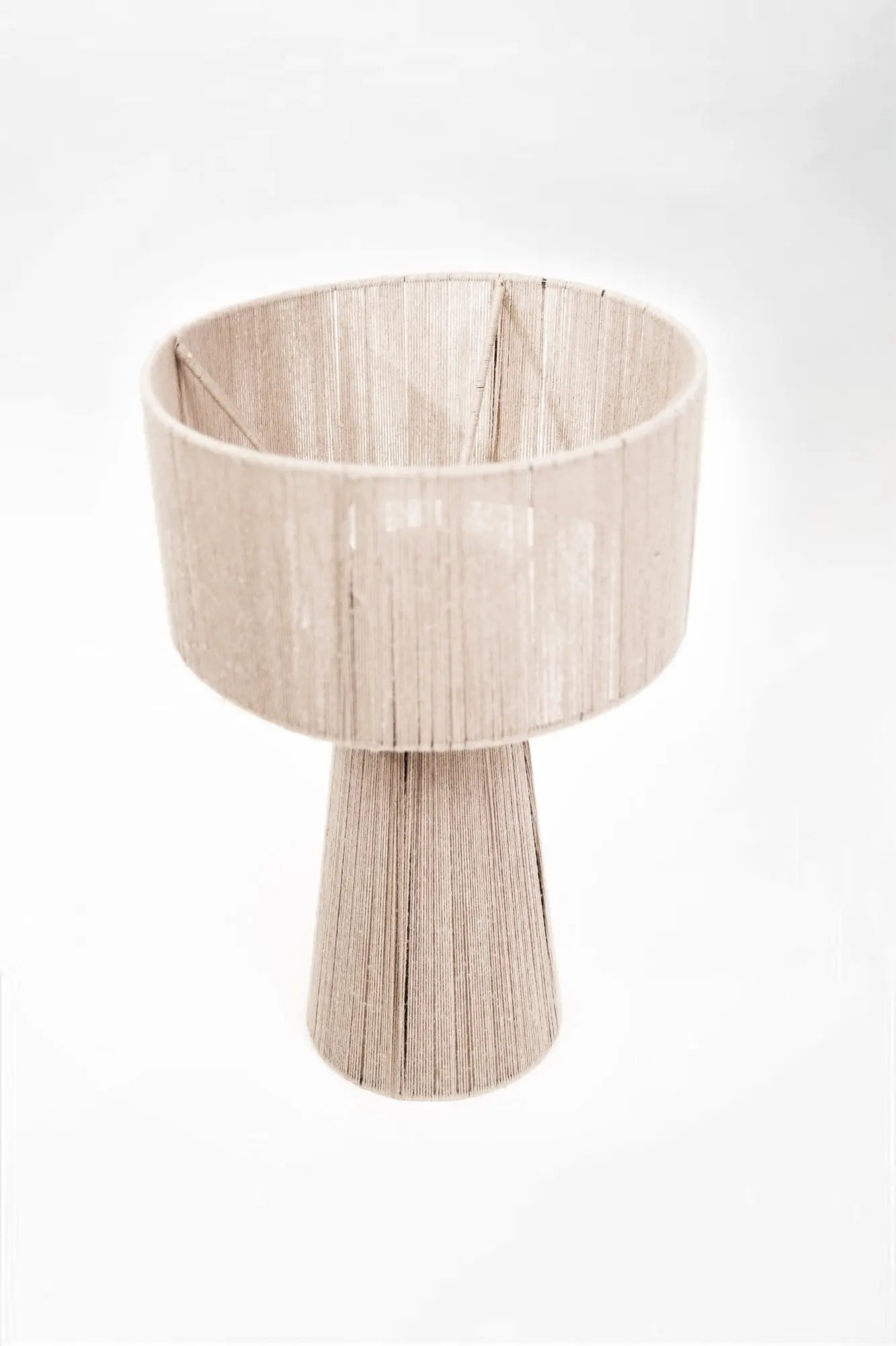 Moderne Lampe aus Bio-Baumwolle | Stone