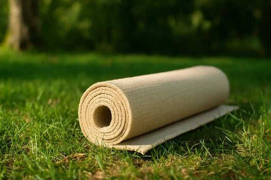tapis yoga coton naturel mahola