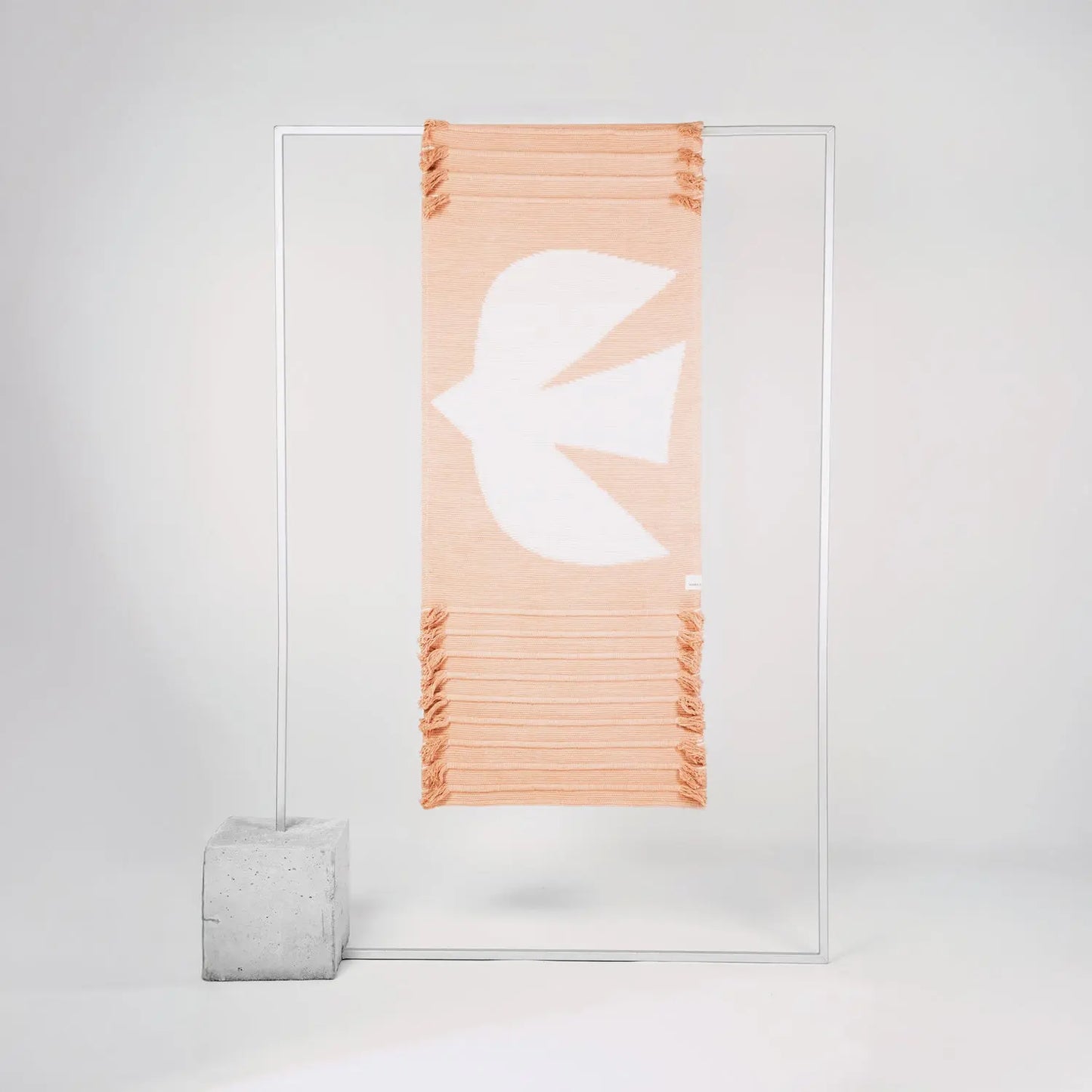 Visuel d'un Tapis de yoga naturel – sans pvc – KARMA 7 – coton bio certifié GOTS – Mahola