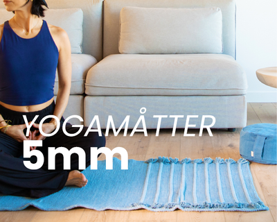 Yoga måtter - 5 mm