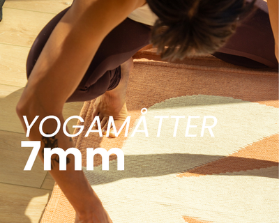 Yoga måtter - 7 mm
